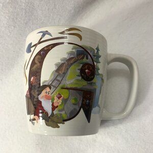 Disney Parks ABC Collection Coffee Mug Letter “G is for Grumpy Seven Dwarf Mine”